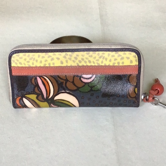 Fossil# Key-per coated wallet - Picture 2 of 7
